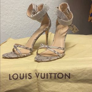 Ankle strap stilettos